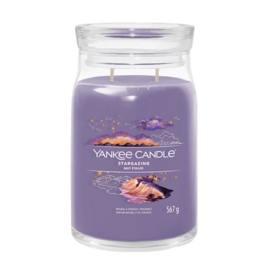 Immagine di Yankee Candle Stargazing candela di cera Cilindro Viola 1 pz