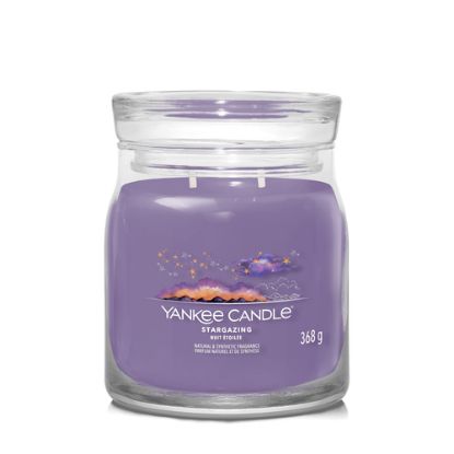 Immagine di Yankee Candle Stargazing candela di cera Cilindro Floreale Viola 1 pz