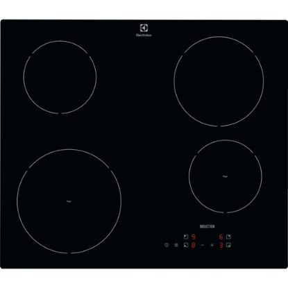 Immagine di Electrolux EIR60420CK Nero Da incasso 59 cm Piano cottura a induzione 4 Fornello(i)