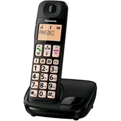 Immagine di Panasonic KX-TGE110 Telefono DECT Identificatore di chiamata Nero