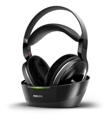 Immagine di Philips SHD8850/12 cuffia e auricolare Cuffie Wireless A Padiglione MUSICA Nero