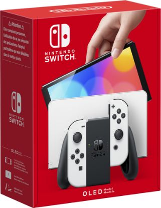 Immagine di Nintendo Switch (modello Oled) Bianco, schermo 7 pollici