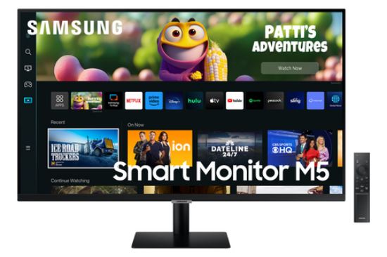 Immagine di Samsung Smart Monitor M5 - M50C da 27'' Full HD Flat