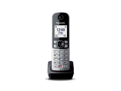 Immagine di Panasonic KX-TGA685EXB telefono Telefono DECT Identificatore di chiamata Nero