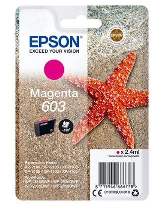Immagine di Epson Singlepack Magenta 603 Ink