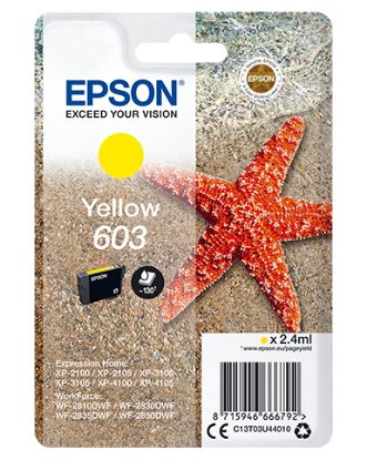 Immagine di Epson Singlepack Yellow 603 Ink