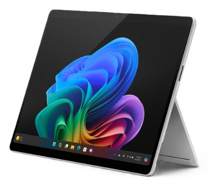 Immagine di Microsoft Surface Pro - Copilot+ PC - 13'' touchscreen - Snapdragon X Plus - 16GB RAM - 256GB SSD - Device only - Platinum