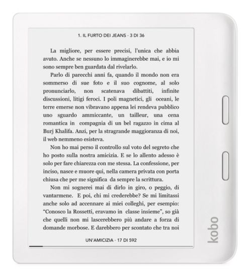 Immagine di Rakuten Kobo Libra 2 lettore e-book Touch screen 32 GB Wi-Fi Bianco