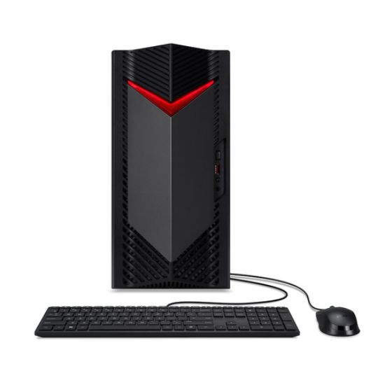 Immagine di Acer NITRO 50 N50-656 Intel® Core™ i7 i7-14700F 16 GB DDR5-SDRAM 1,02 TB SSD NVIDIA GeForce RTX 4060 Windows 11 Home Tower PC Nero