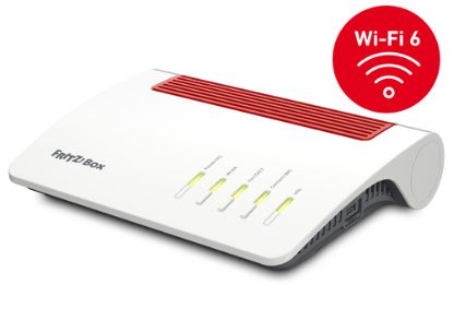 Immagine di FRITZ!Box 7590 AX router wireless Gigabit Ethernet Dual-band (2.4 GHz/5 GHz) Bianco