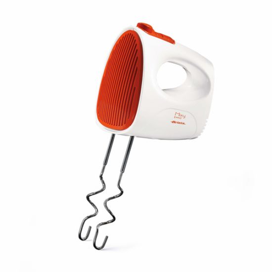 Immagine di Ariete 1541 Mixy Orange - Fruste elettriche - Doppio set fruste per montare e impastare - 5 velocità e Turbo - 250 Watt