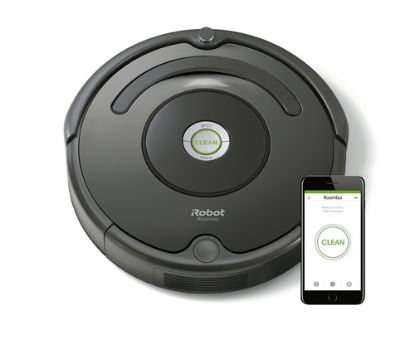 Immagine di iRobot Roomba 676 aspirapolvere robot 0,6 L Senza sacchetto Nero