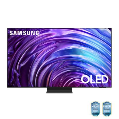 Immagine di Samsung TV OLED 4K 55" QE55S95DATXZT Smart TV Wi-Fi Graphite Black 2024, Processore NQ4 AI GEN2, OLED Glare Free, Infinity One Design, Dolby Atmos