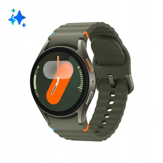 Immagine di Samsung Galaxy Watch7 Smartwatch Galaxy AI, Analisi del Sonno, Controllo con doppio avvicinamento di dita, Batteria a lunga durata, GPS, Bluetooth, Ghiera Touch in Alluminio 40mm Green