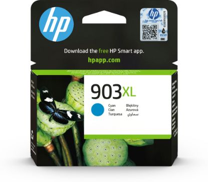 Immagine di HP Cartuccia di inchiostro ciano originale ad alta capacità 903XL