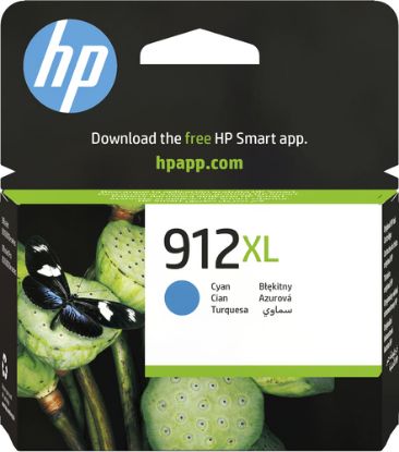 Immagine di HP Cartuccia di inchiostro ciano originale 912XL ad alta capacità