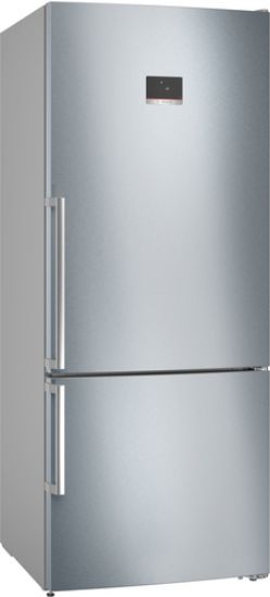 Immagine di Bosch Serie 4 KGN76XIEP frigorifero con congelatore Libera installazione 526 L E Acciaio inox