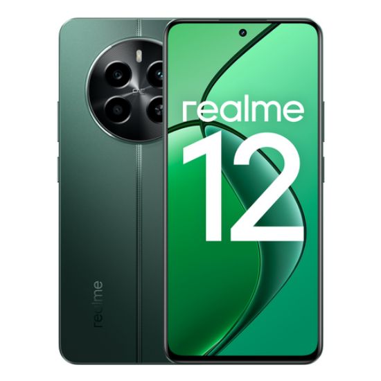 Immagine di realme 12 4G 16,9 cm (6.67") Dual SIM ibrida Android 14 USB tipo-C 8 GB 512 GB 5000 mAh Verde