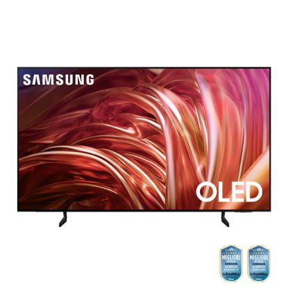 Immagine di Samsung TV OLED 4K 55” QE55S85DAEXZT Smart TV Wi-Fi Graphite Black 2024, Processore NQ4 AI GEN2, Self-illuminating pixels, Contour Design, Dolby Atmos