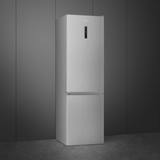 Immagine di Smeg RC20XDNC frigorifero con congelatore Libera installazione 331 L C Acciaio inox