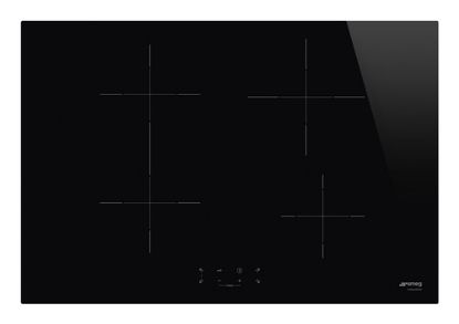 Immagine di Smeg Universal SI1B2742D piano cottura Nero Da incasso 75 cm Piano cottura a induzione 4 Fornello(i)