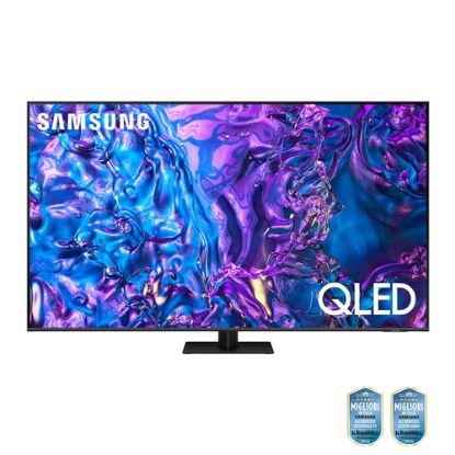 Immagine di Samsung Q70D TV QLED 4K 85” QE85Q70DATXZT Smart TV Wi-Fi Black 2024, Quantum Processor 4K, 4K AI Upscaling, AirSlim Design, OTS Lite