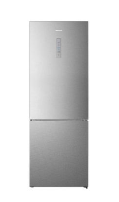 Immagine di Hisense RB645N4BIE frigorifero con congelatore Libera installazione 495 L E Acciaio inox