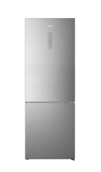 Immagine di Hisense RB645N4BIE frigorifero con congelatore Libera installazione 495 L E Acciaio inox