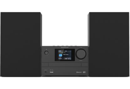 Immagine di Kenwood M-525DAB set audio da casa Microsistema audio per la casa 7 W Nero