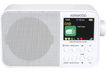 Immagine di Kenwood CR-M30DAB-W radio Portatile Digitale Bianco