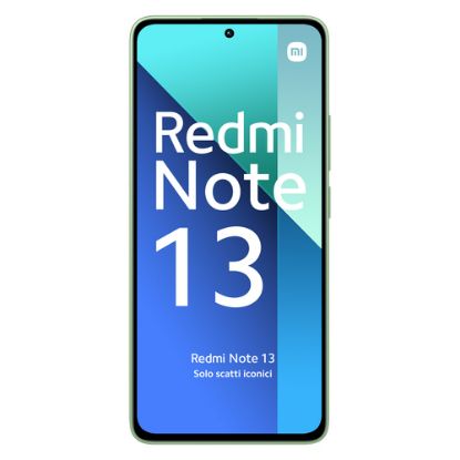 Immagine di Xiaomi Redmi Note 13 16,9 cm (6.67") Dual SIM ibrida Android 12 4G USB tipo-C 8 GB 256 GB 5000 mAh Verde, Colore menta