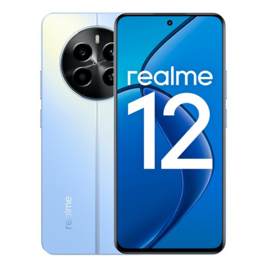 Immagine di realme 12 4G 16,9 cm (6.67") Dual SIM ibrida Android 14 USB tipo-C 8 GB 512 GB 5000 mAh Blu