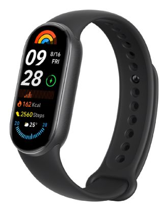 Immagine di Xiaomi Smart Band 9 Digitale Braccialetto per rilevamento di attività 4,11 cm (1.62") Nero