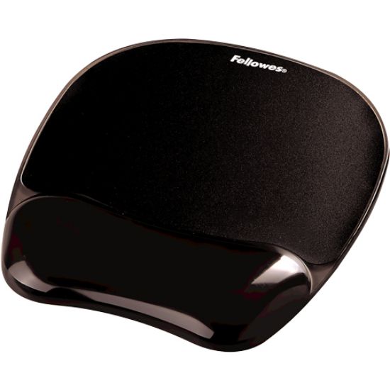 Immagine di Fellowes 9112101 tappetino per mouse Nero