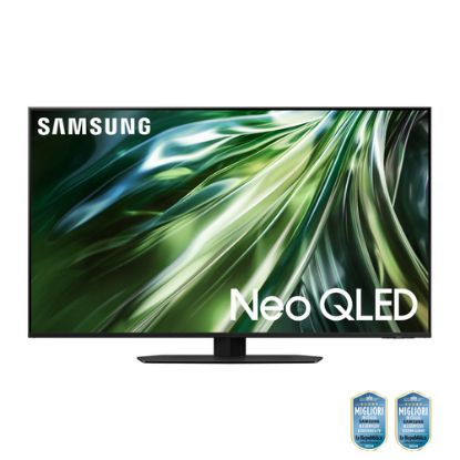 Immagine di Samsung TV Neo QLED 4K 43" QE43QN90DATXZT Smart TV Wi-Fi Titan Black 2024, Processore NQ4 AI GEN2, Tecnologia Quantum Matrix, Neo Slim Design, OTS Lite