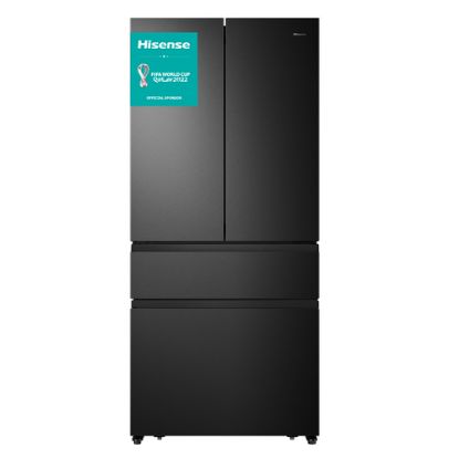 Immagine di Hisense RF540N4SBF2 frigorifero side-by-side Libera installazione 533 L E Nero