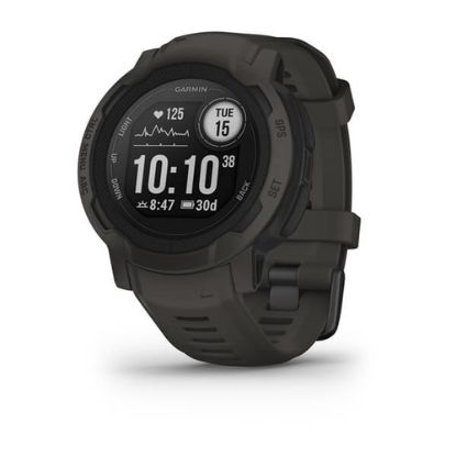 Immagine di Garmin Instinct 2 2,29 cm (0.9") MIP 45 mm Digitale 176 x 176 Pixel Grafite GPS (satellitare)