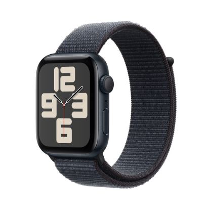 Immagine di Apple Watch SE GPS 44mm Cassa Alluminio Mezzanotte con Inchiostro Sport Loop