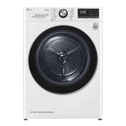 Immagine di LG RC90V9AV2W Asciugatrice 9 kg Pompa di Calore Libera installazione Carica frontale A+++