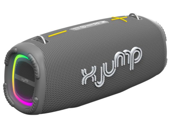 Immagine di X JUMP ALTOPARLANTE AMPLIFICATO 90W WIRELESS TWS USB MICRO SD AUX-IN XJ 200 GRIGIO