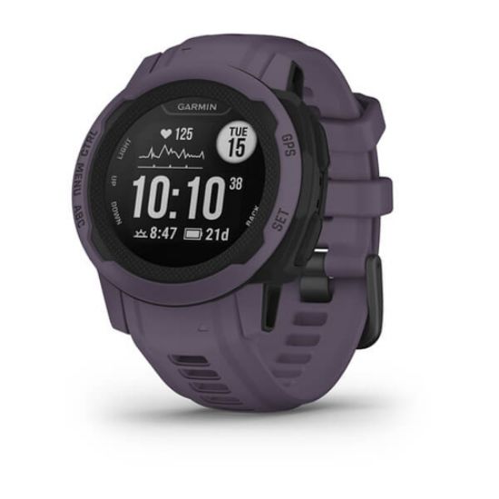 Immagine di Garmin Instinct 2S 2,01 cm (0.79") MIP 40 mm Digitale 156 x 156 Pixel Nero, Viola GPS (satellitare)