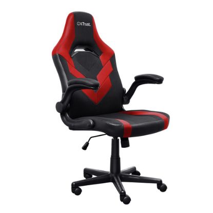 Immagine di Trust GXT 703R RIYE Sedia per gaming universale Nero, Rosso