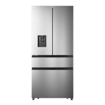 Immagine di Hisense RF540N4WIE frigorifero side-by-side Libera installazione 430 L E Acciaio inox