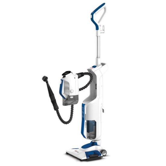 Immagine di Polti Vaporetto 3 Clean Aspirapolvere verticale AC Secco e bagnato Schiuma Senza sacchetto 0,5 L 1700 W Blu, Bianco