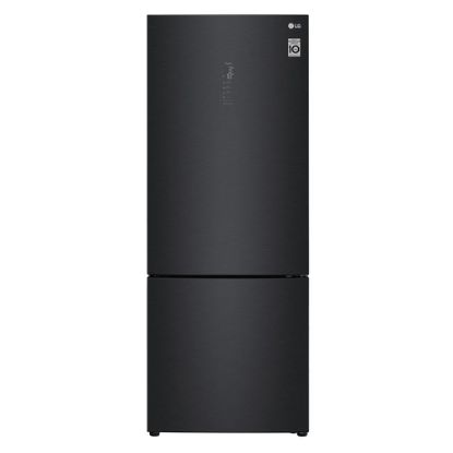 Immagine di LG GBB569MCAMN Frigorifero combinato 70cm, Classe E, 462L, Wi-Fi, No frost, Nero