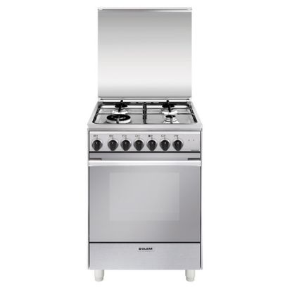 Immagine di Glem Gas U664MI cucina Elettrico Acciaio inox