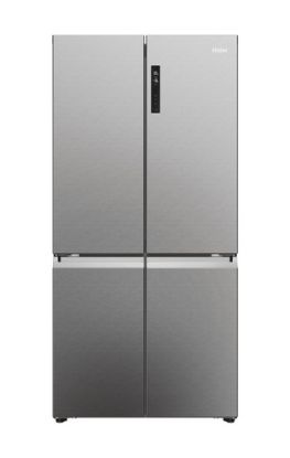 Immagine di Haier Cube 90 Serie 5 HCR5919ENMP frigorifero side-by-side Libera installazione 528 L E Platino, Acciaio inox