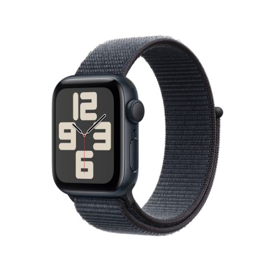 Immagine di Apple Watch SE GPS 40mm Cassa Alluminio Mezzanotte con Inchiostro Sport Loop