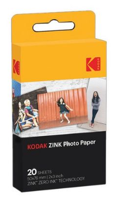 Immagine di Kodak ZINK Photo Paper pellicola per istantanee 20 pz 50 x 76 mm